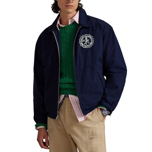Polo Ralph Lauren Crest-Print Canvas Jacket